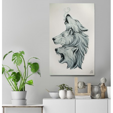 Tisk na plátně, Pandí rodina