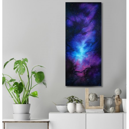 Tisk na plátně, Vesmírné Hlubiny, 30x70