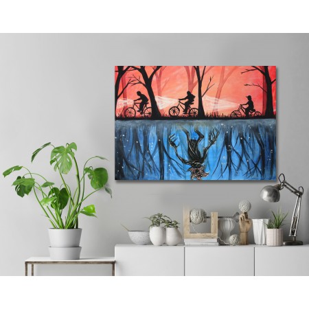 Tisk na plátně, Stranger Things