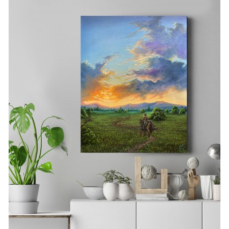 Tisk na plátně, No Man's Land