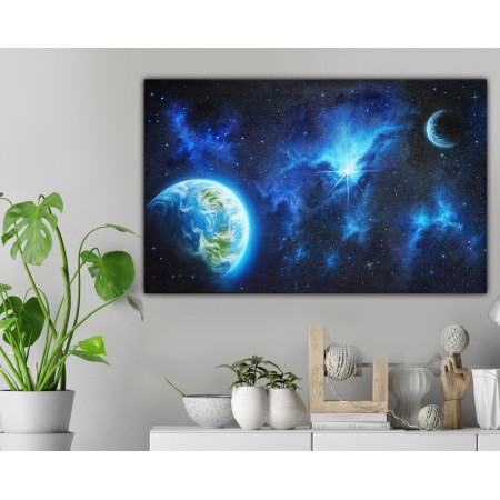 Tisk na plátně, Inside the Milky Way, Earth