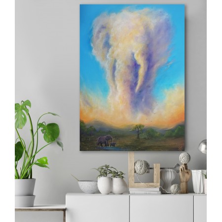 Tisk na plátně, Strážce Afriky