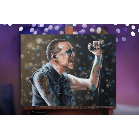 Tištěná kopie, Chester Bennington A3