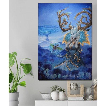Tisk na plátně,  Winter Queen, World of Warcraft