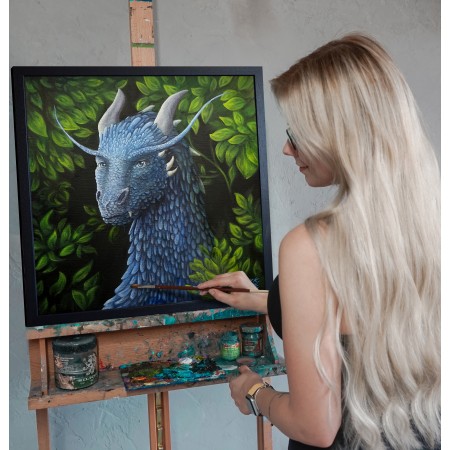 Tisk na plátně,  Safira, Eragon