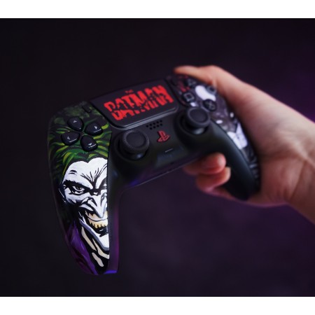 PS5 ovladač s motivem Batman a Joker