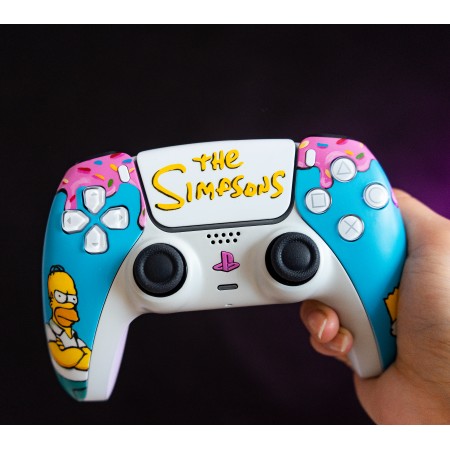 PS5 ovladač s motivem The Simpsons
