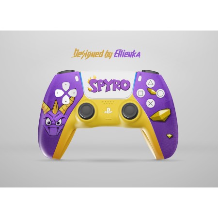 PS5 ovladač s motivem Spyro