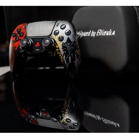 Ovladač s motivem Diablo IV