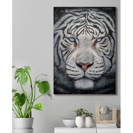 Tisk na plátně, Bílý Tygr