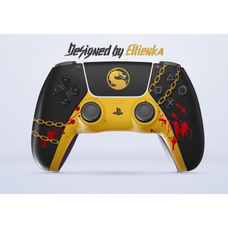 PS5 ovladač s motivem Mortal Kombat