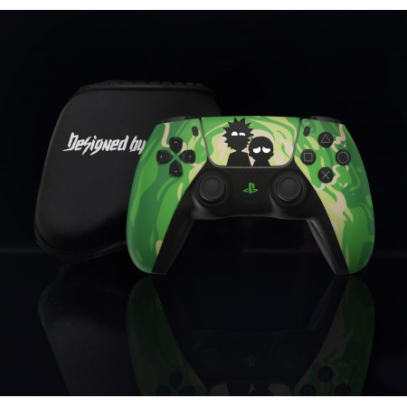 Ovladač s motivem Rick a Morty