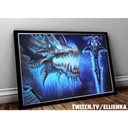 Tištěná kopie, Sindragosa a Frostmourne, A3