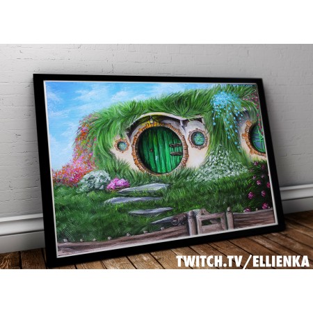 Tištěná kopie, Bilbův domek, Hobit, A3