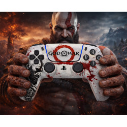 PS5/XBOX ovladač s motivem God of War, Kratos