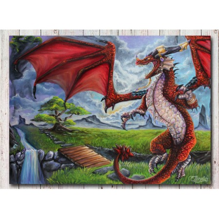 Tištěná kopie Alexstrasza, A3