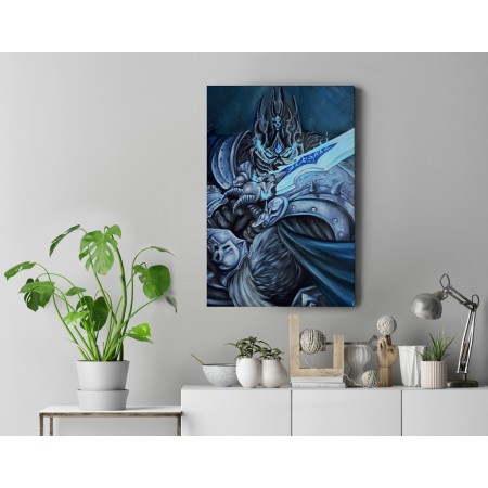 Tisk na plátně, Lich King 30x40cm